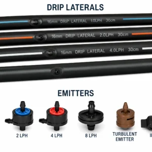 Drip Laterals and Emitters